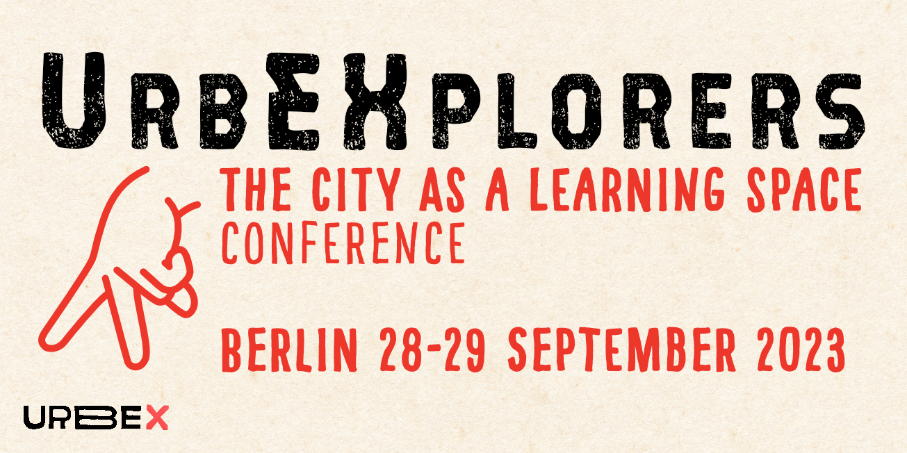 Poster of conference in Berlin "UrbEXplorers"